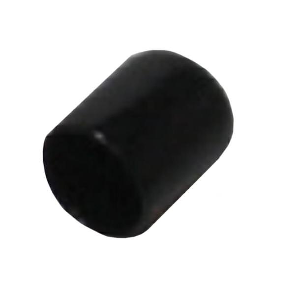 Black Plastic Medium Base String End Cap